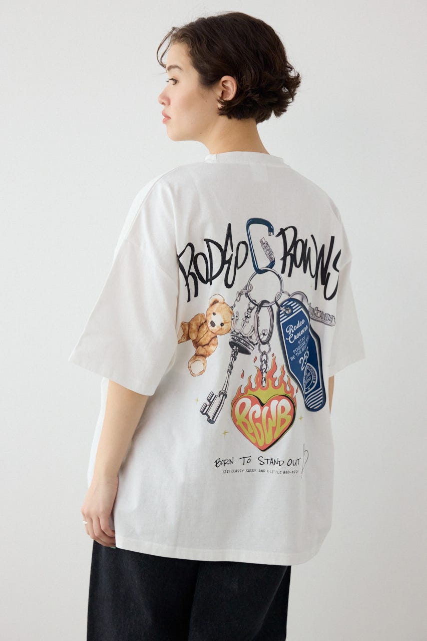 【SS先行アイテム】Key Ring Tシャツ O/WHT M