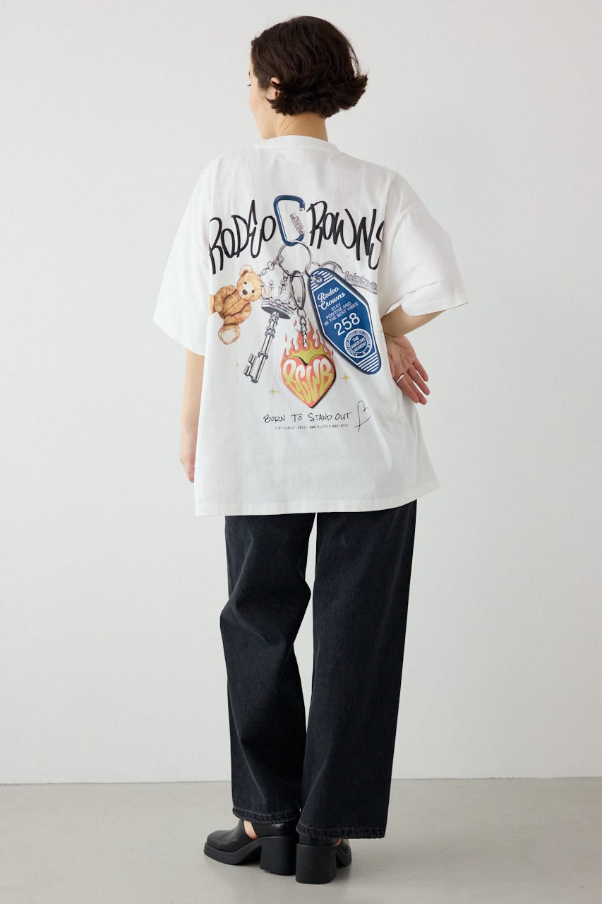 【SS先行アイテム】Key Ring Tシャツ O/WHT M