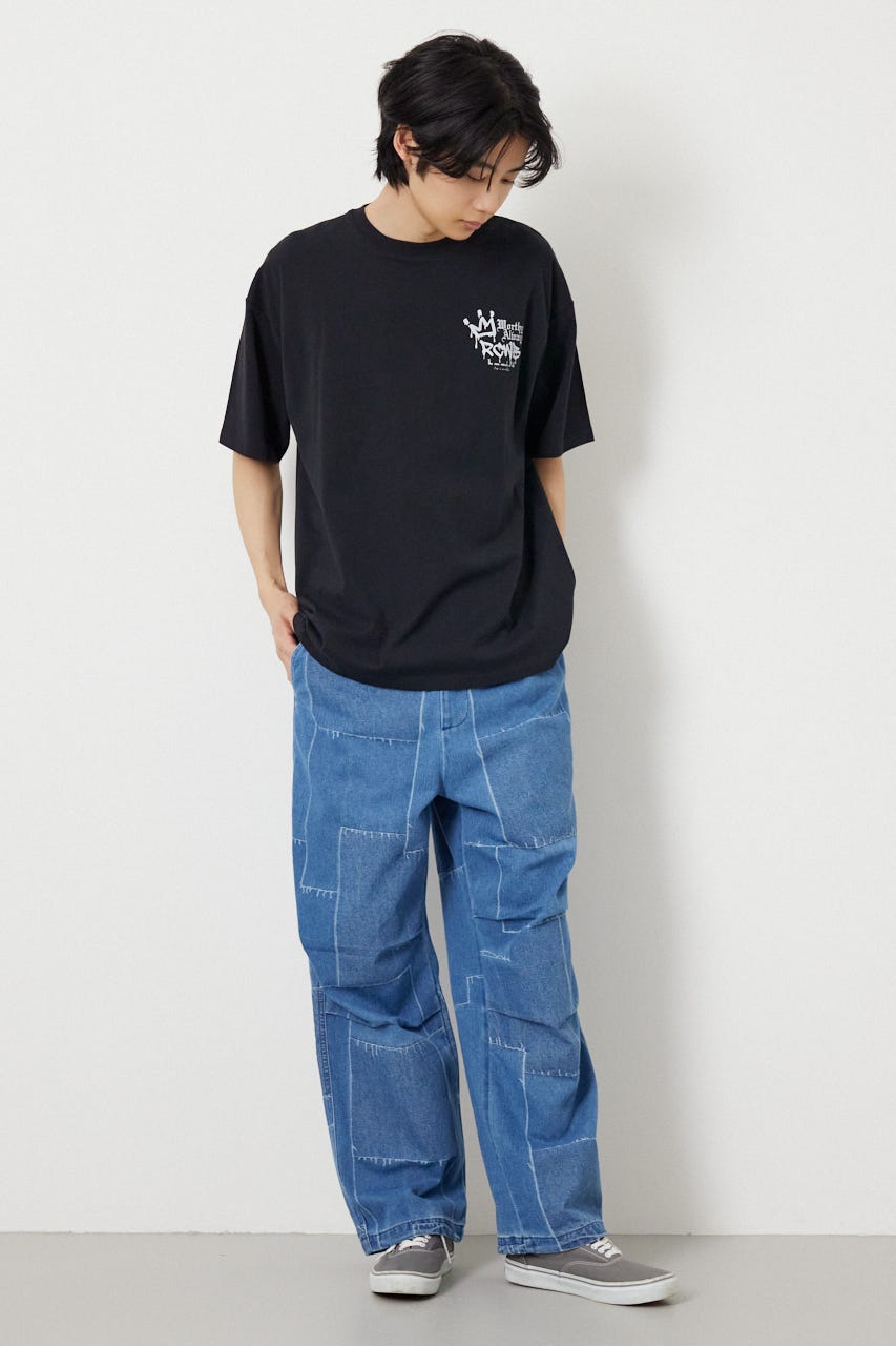 【UNISEX】Font Bear Tシャツ BLK M