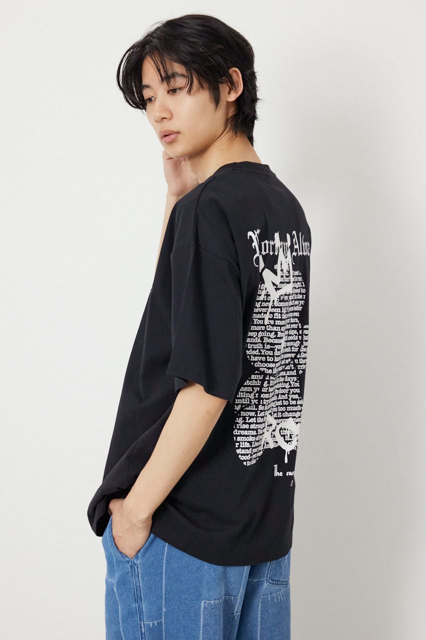 【UNISEX】Font Bear Tシャツ BLK M