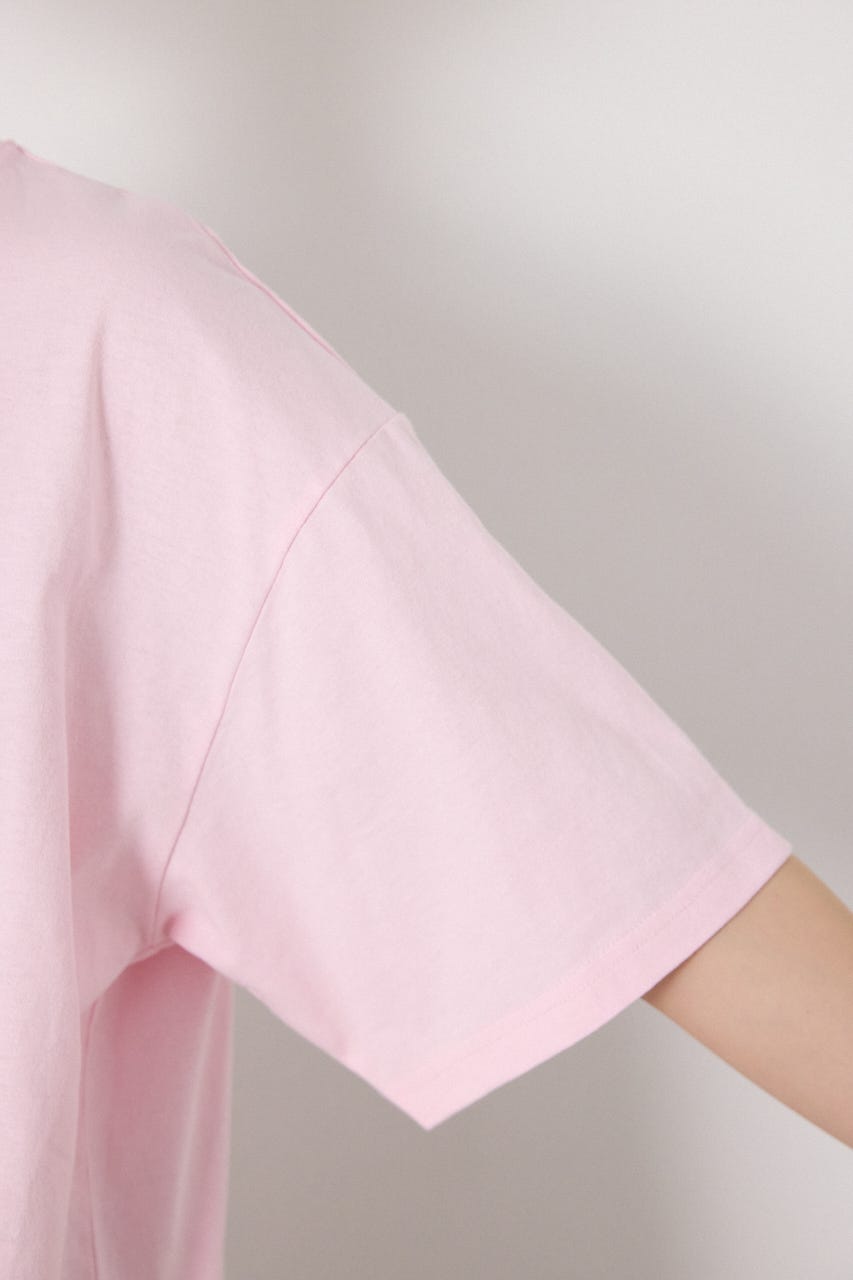 【UNISEX】Font Bear Tシャツ L/PNK M