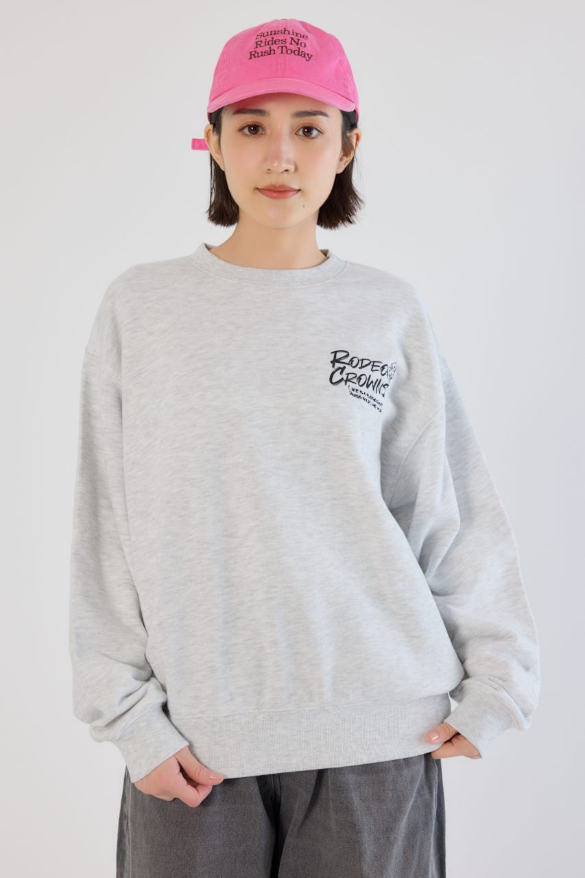 【UNISEX】Dangling Charmsスウェット T.GRY M