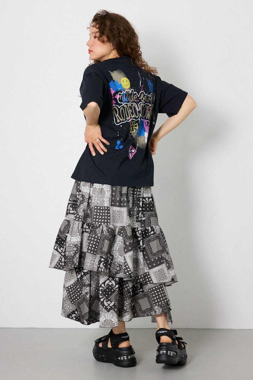 Spray Graffiti TEE BLK L