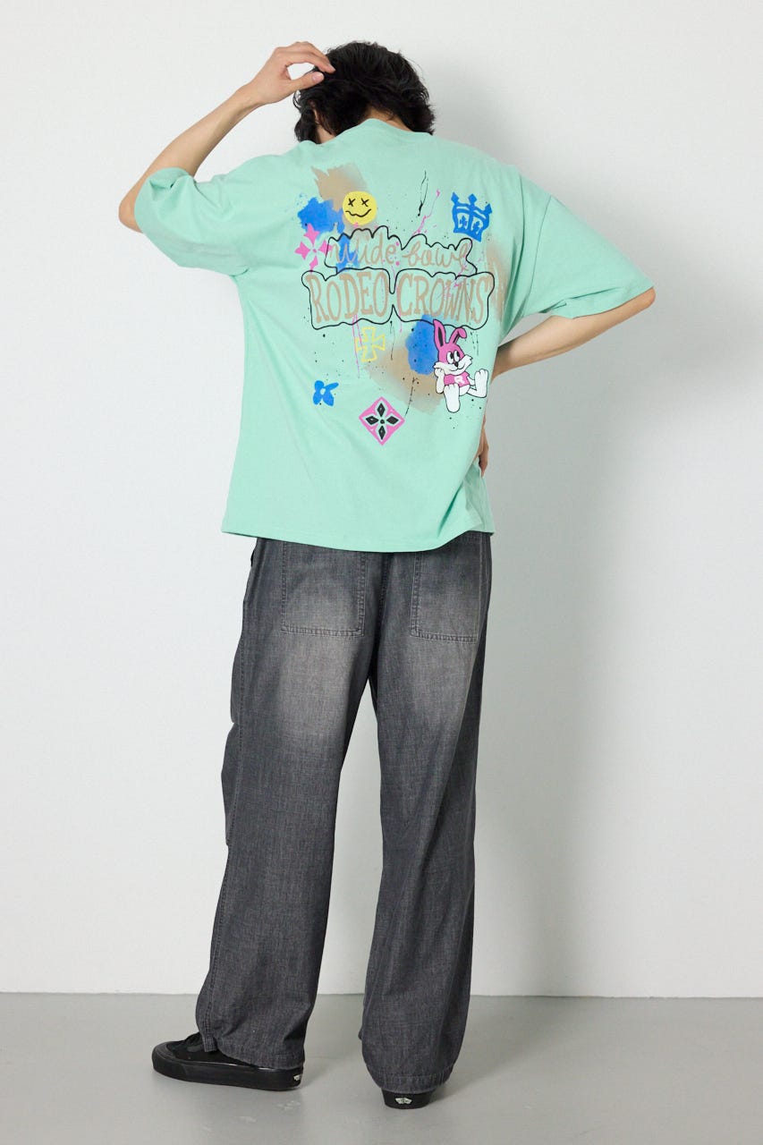 Spray Graffiti TEE MINT L