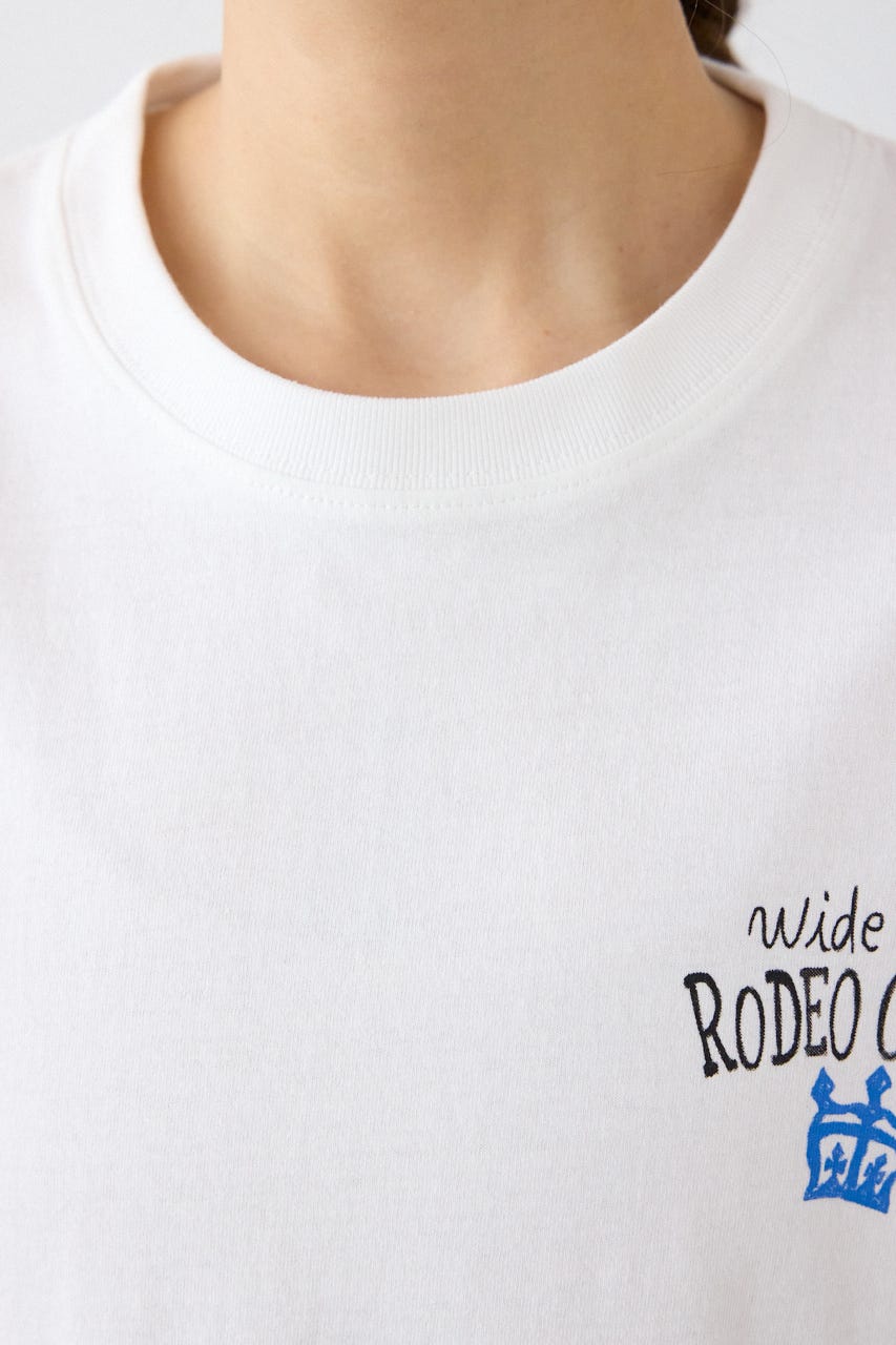 Spray Graffiti TEE O/WHT L