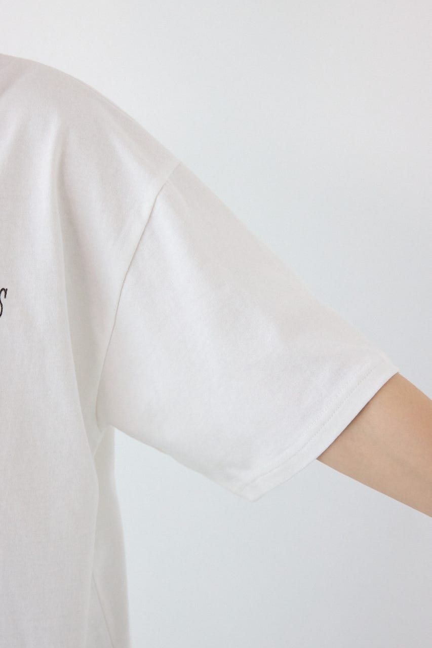 Spray Graffiti TEE O/WHT L