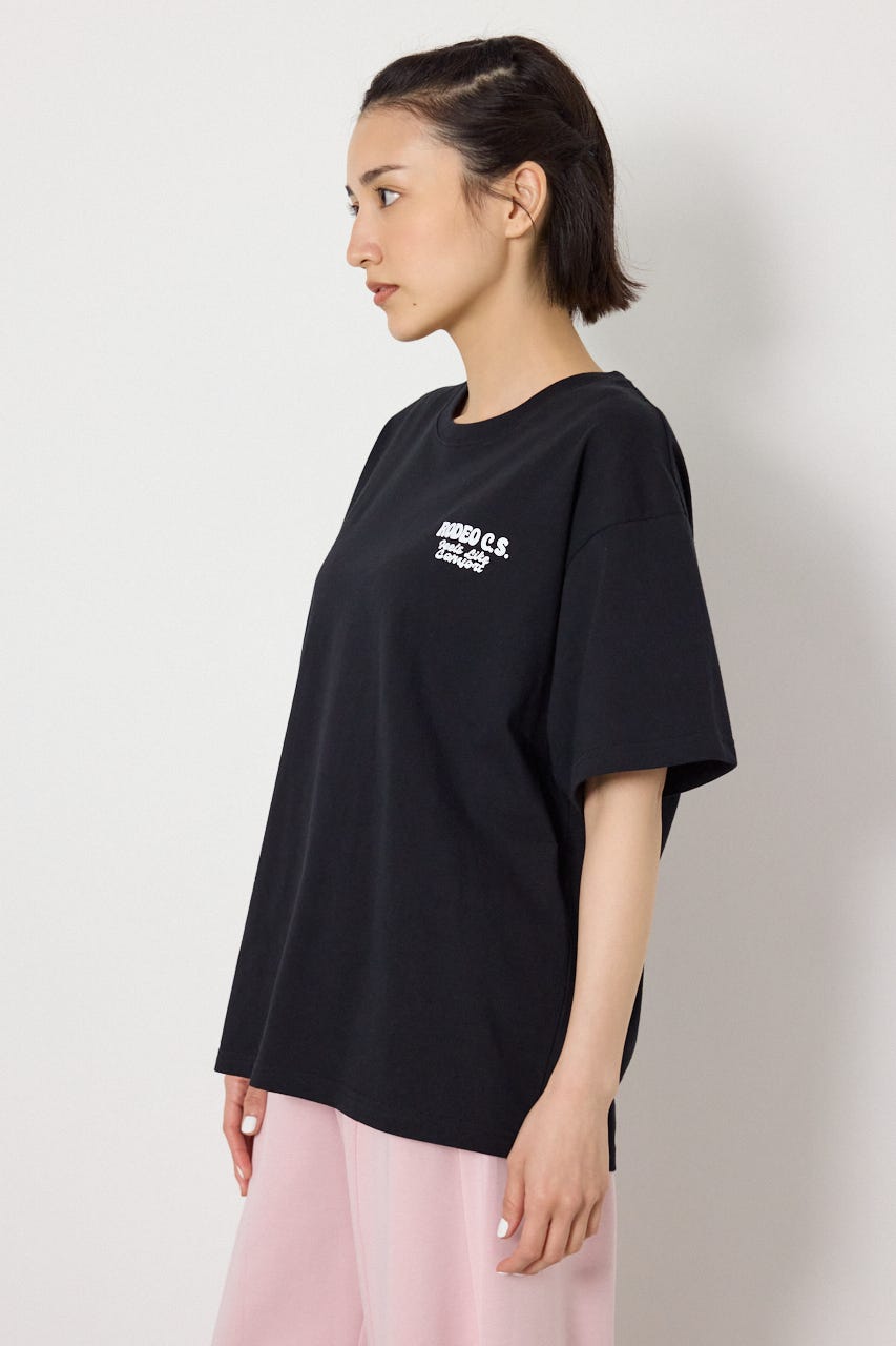 【UNISEX】RODDY 0528 Big Heart Tシャツ BLK M