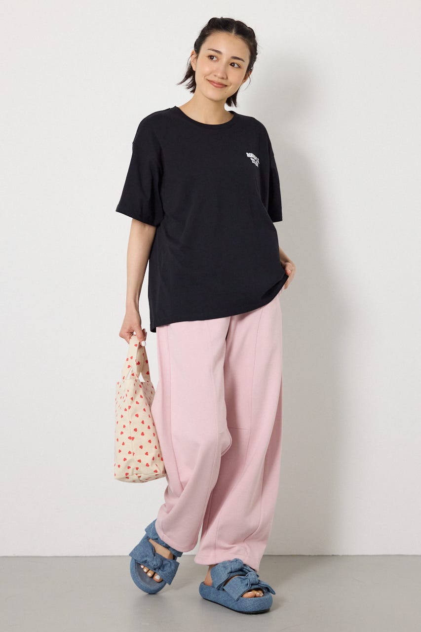 【UNISEX】RODDY 0528 Big Heart Tシャツ BLK M