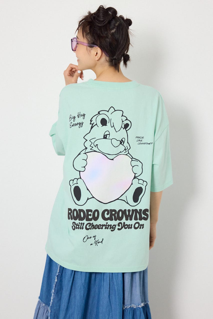 【UNISEX】RODDY 0528 Big Heart Tシャツ MINT L