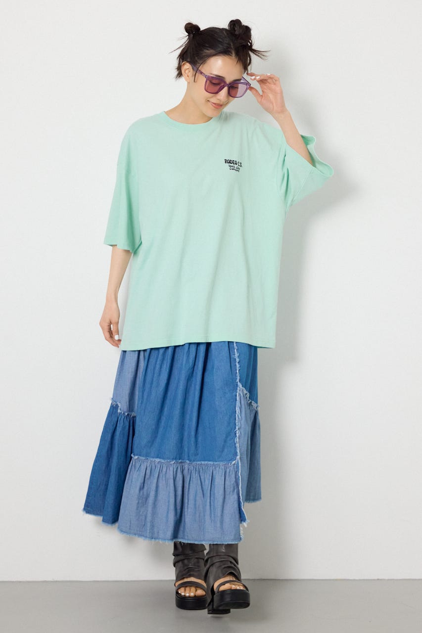 【UNISEX】RODDY 0528 Big Heart Tシャツ MINT L