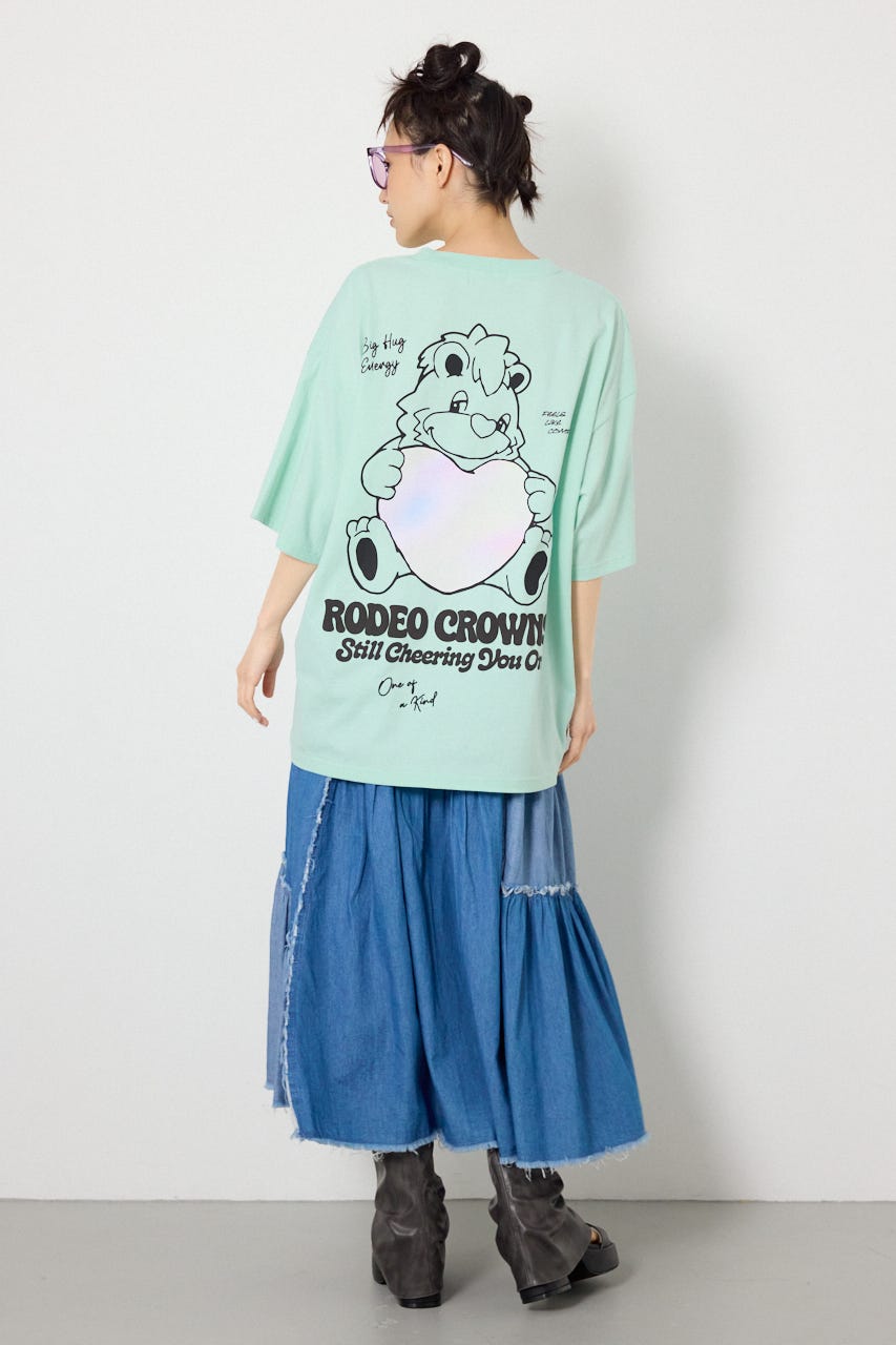 【UNISEX】RODDY 0528 Big Heart Tシャツ MINT L