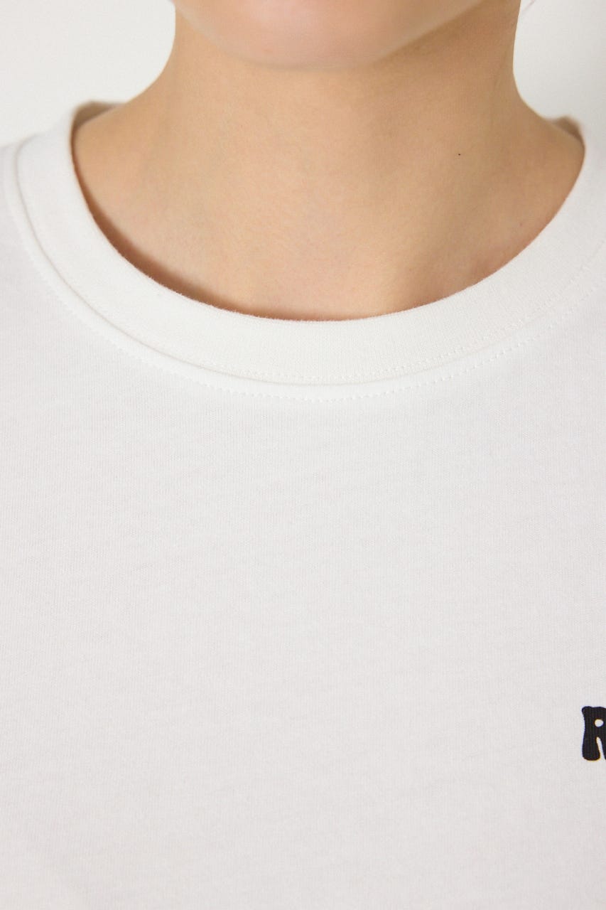 【UNISEX】RODDY 0528 Big Heart Tシャツ O/WHT L