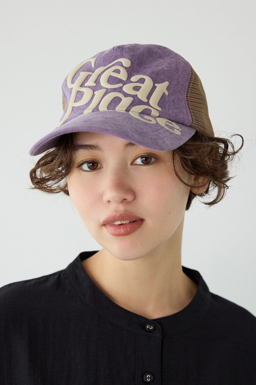 ヴィンテージメッシュキャップ PUR FREE