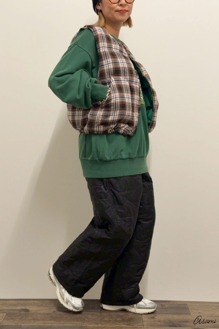 RODEO CROWNS WIDE BOWLの【WEB限定】スターキルティングパンツ