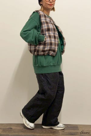 【WEB限定】スターキルティングパンツ