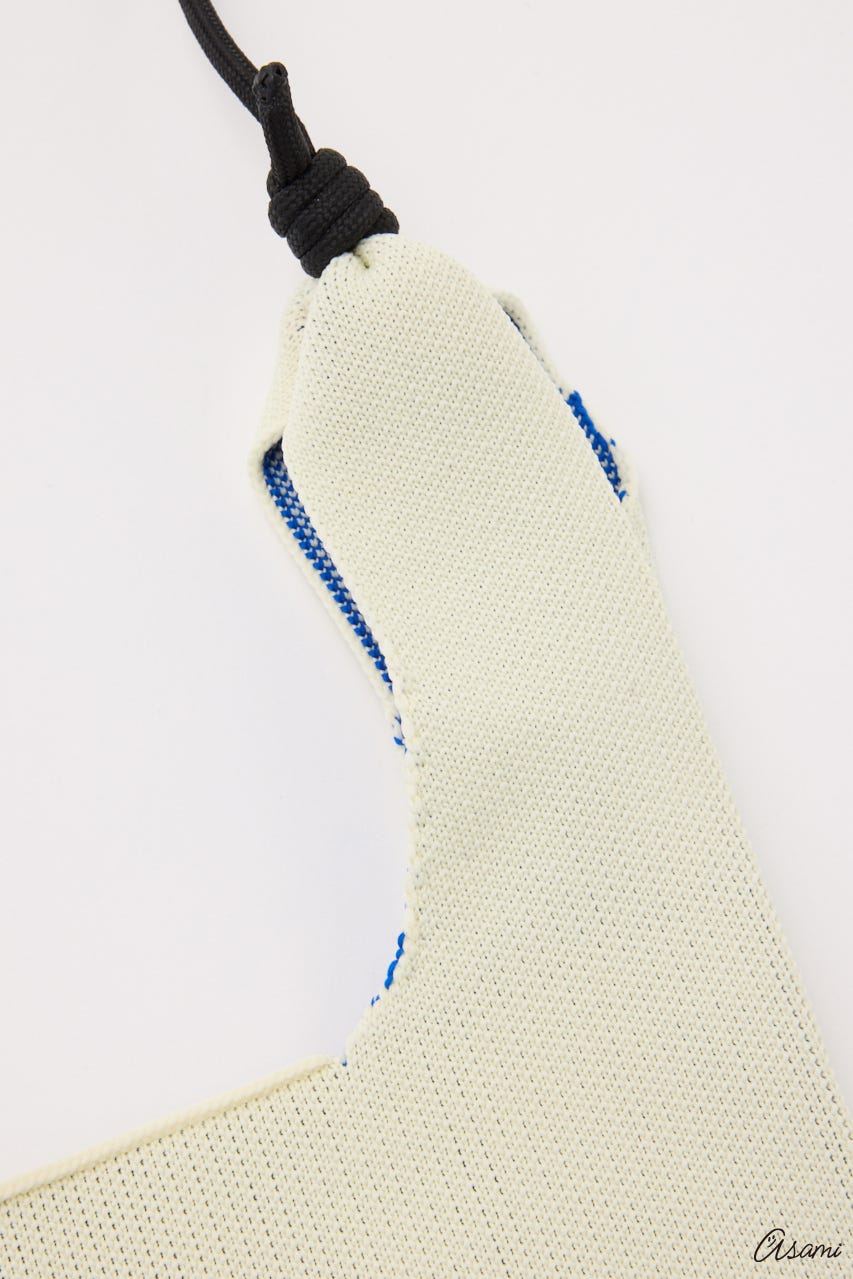 【WEB限定】ジャガードニットバッグ IVOY FREE