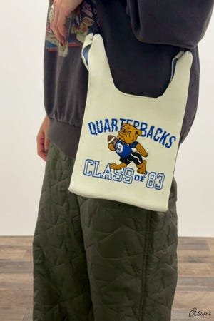 【WEB限定】ジャガードニットバッグ