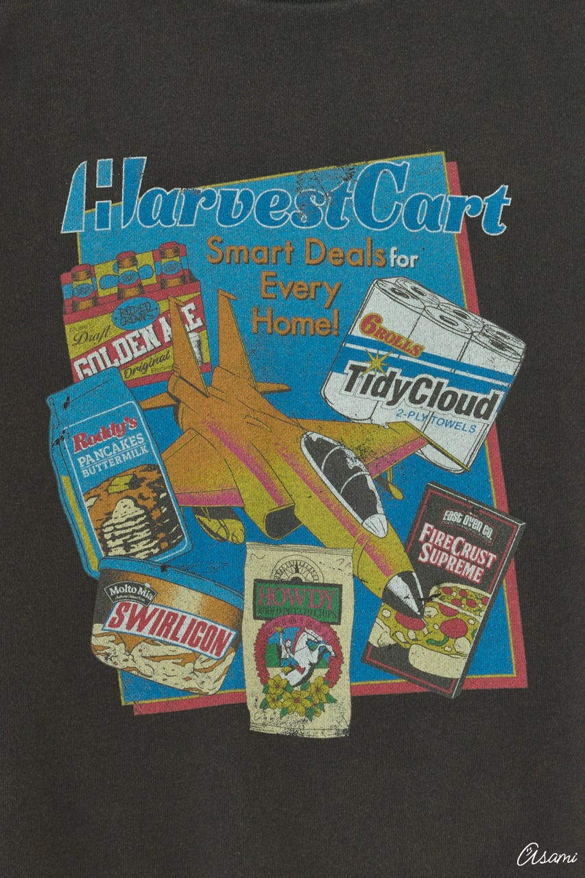 【WEB限定】Vintage likeスウェットトップス C.GRY FREE