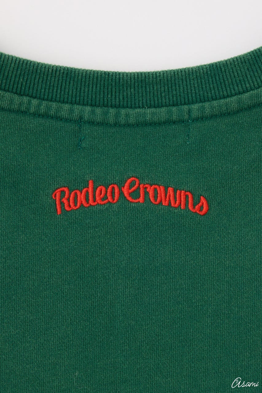 【WEB限定】Vintage likeスウェットトップス D/GRN FREE