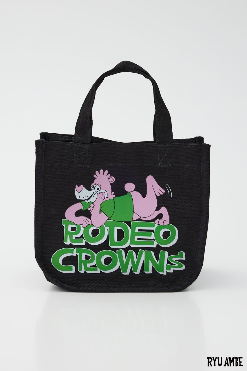 【WEB限定】(Ryu Ambe)エコミニトートバッグ BLK FREE