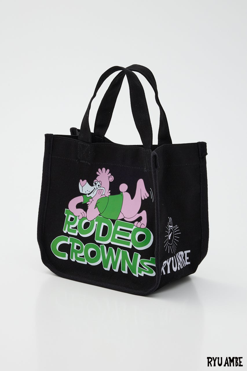 【WEB限定】(Ryu Ambe)エコミニトートバッグ BLK FREE