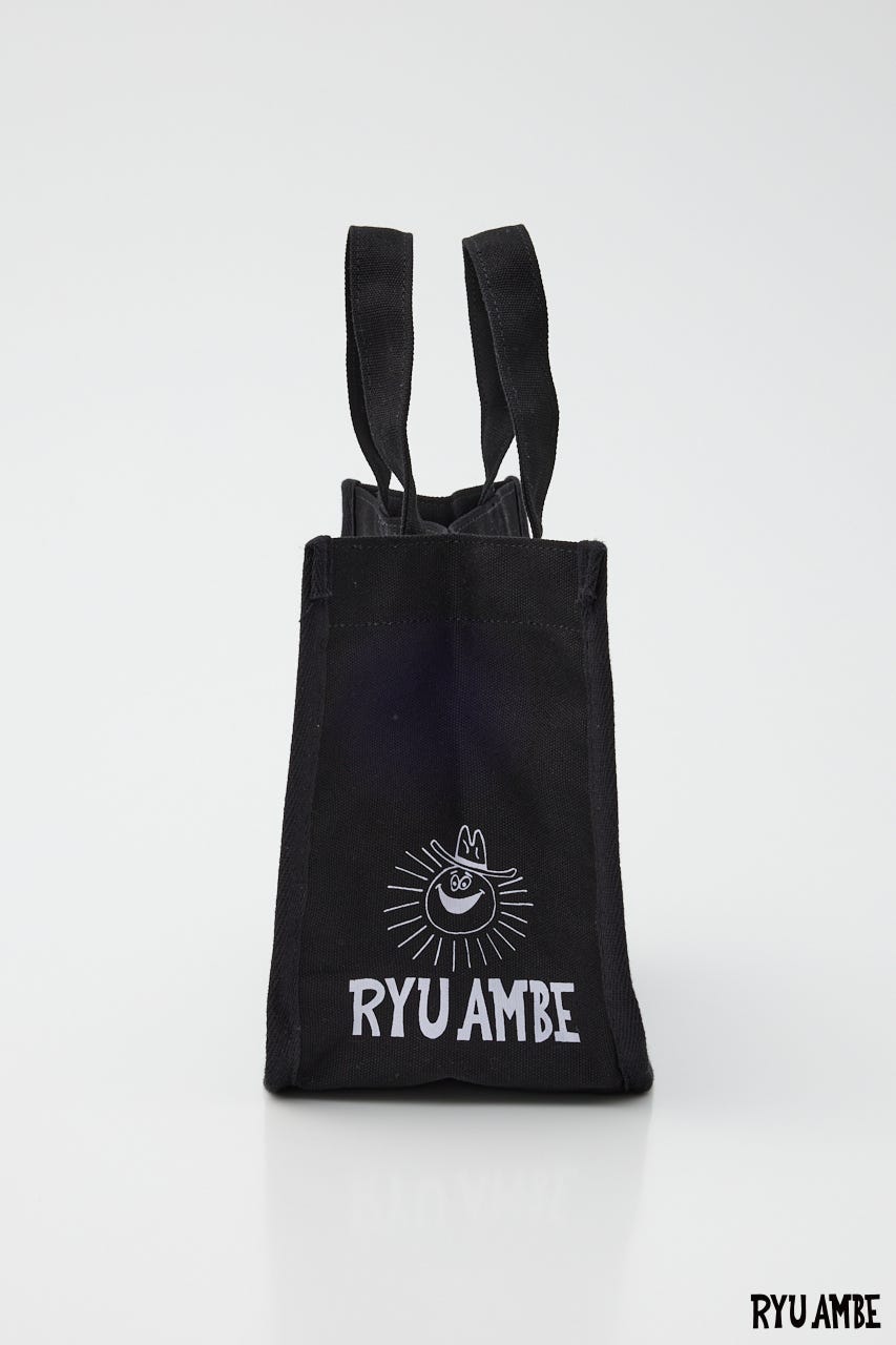 【WEB限定】(Ryu Ambe)エコミニトートバッグ BLK FREE