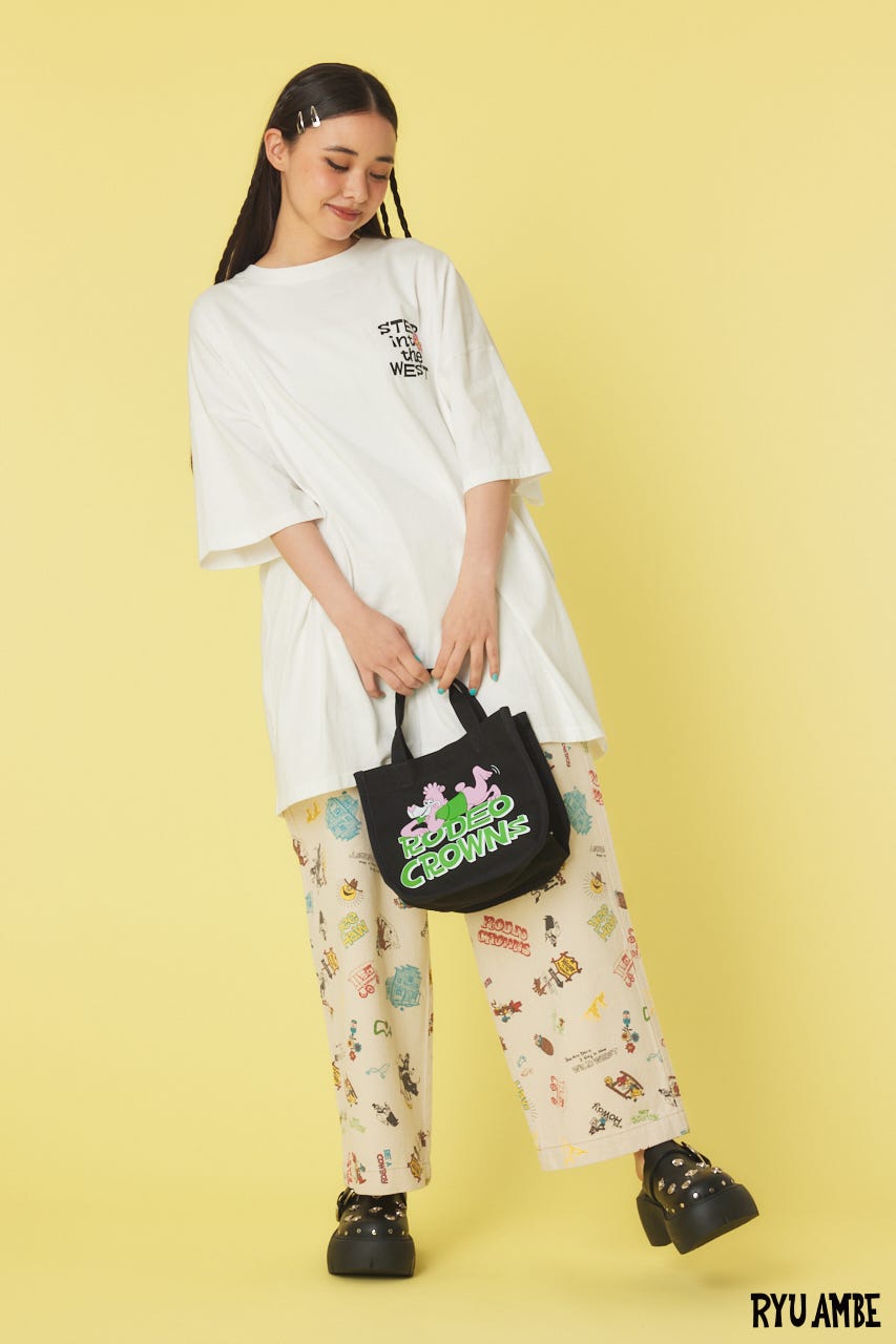 【WEB限定】(Ryu Ambe)エコミニトートバッグ BLK FREE