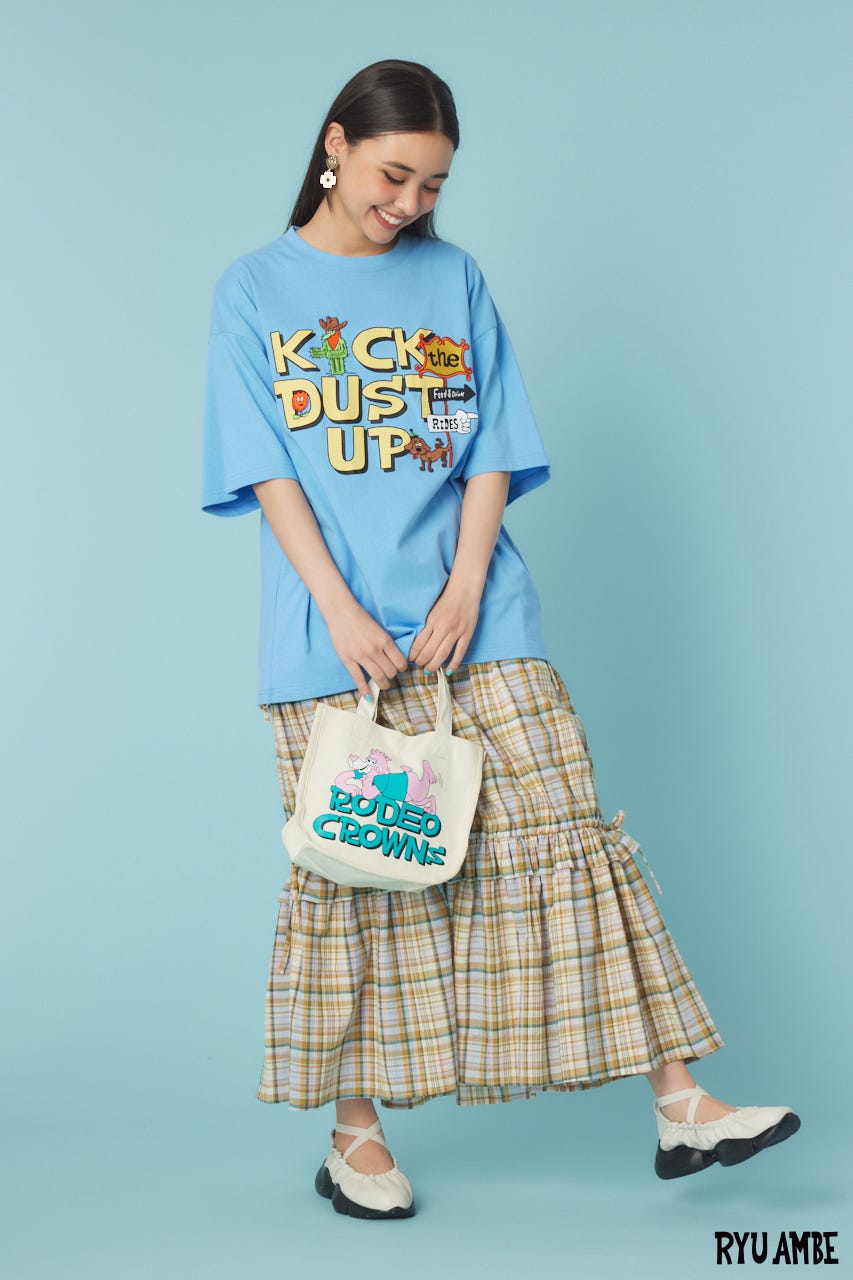 【WEB限定】(Ryu Ambe)エコミニトートバッグ O/WHT FREE