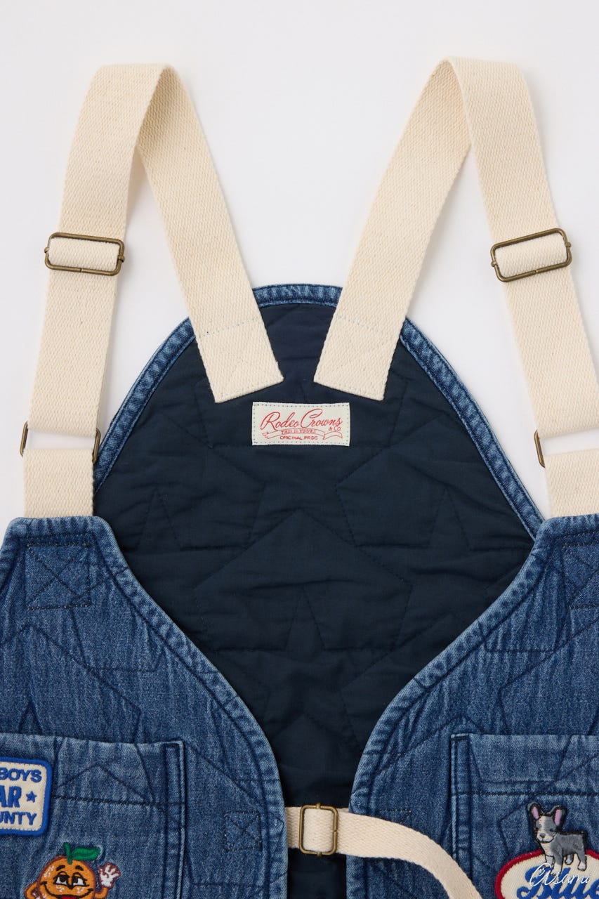 RODEO CROWNS WIDE BOWL デニムスターキルティングベスト RODEO CROWNS WIDE BOWL | 【WEB限定】デニムスターキルティング