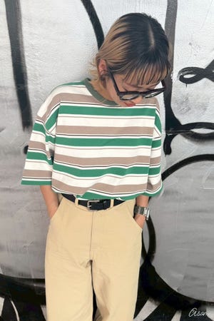 【WEB限定】ラガーボーダーTシャツ