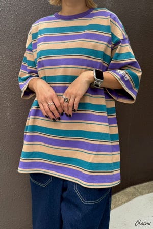 【WEB限定】ラガーボーダーTシャツ