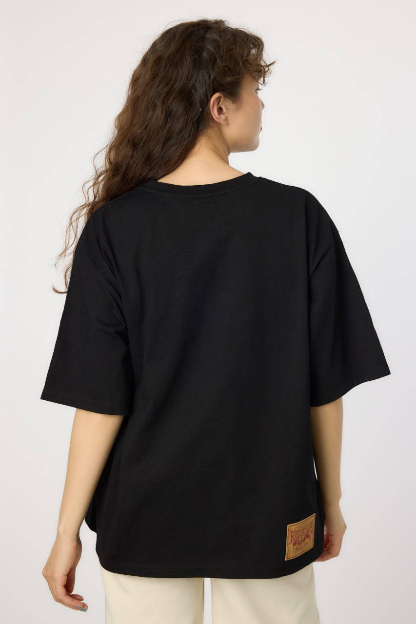 （UNISEX）【WEB限定】デニムポケットパッチTシャツ BLK FREE