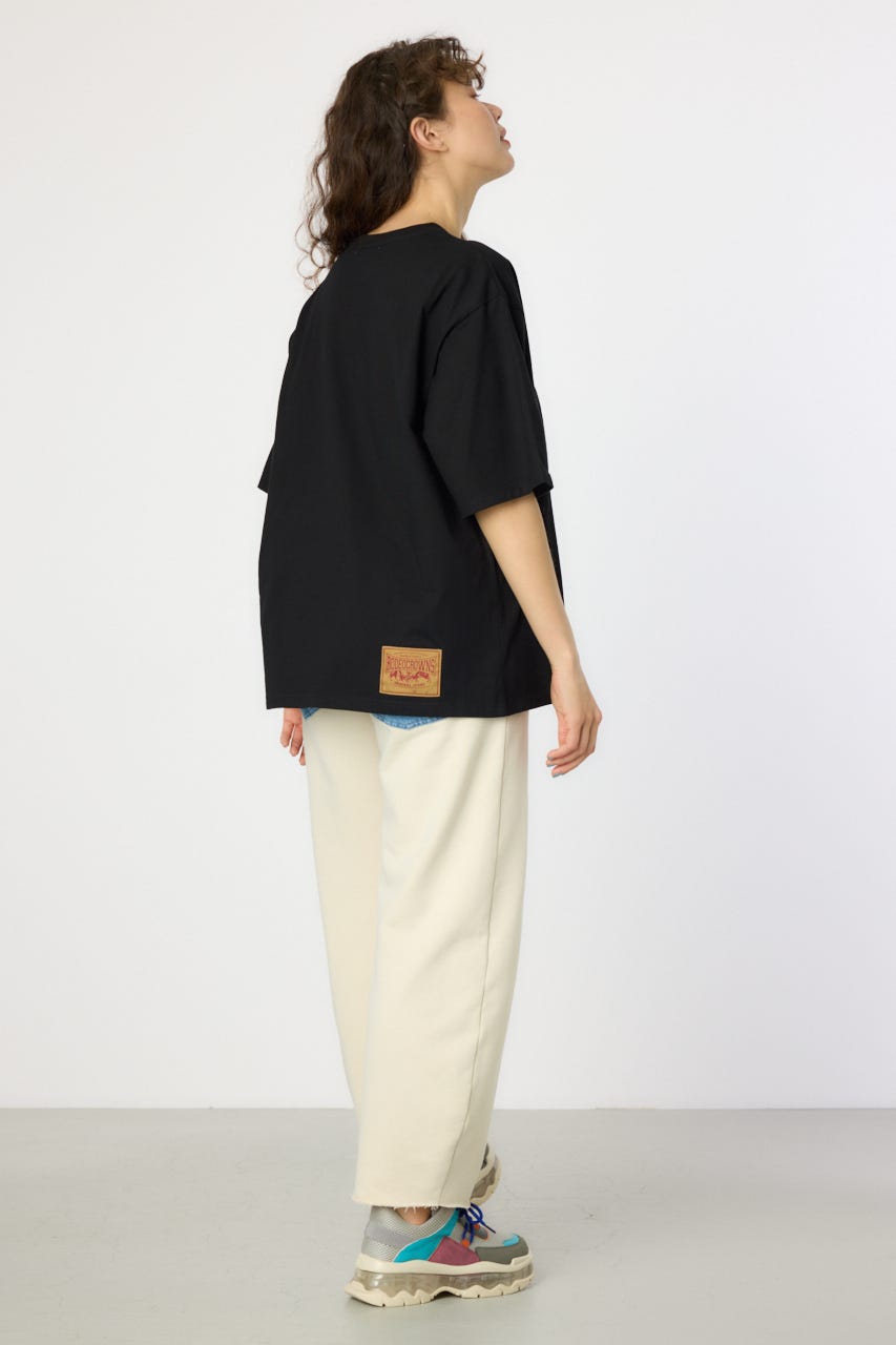 （UNISEX）【WEB限定】デニムポケットパッチTシャツ BLK FREE