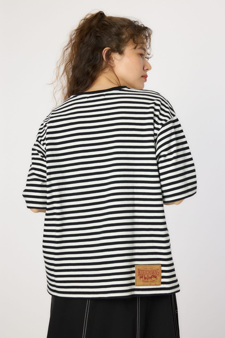 （UNISEX）【WEB限定】デニムポケットパッチTシャツ 柄BLK FREE