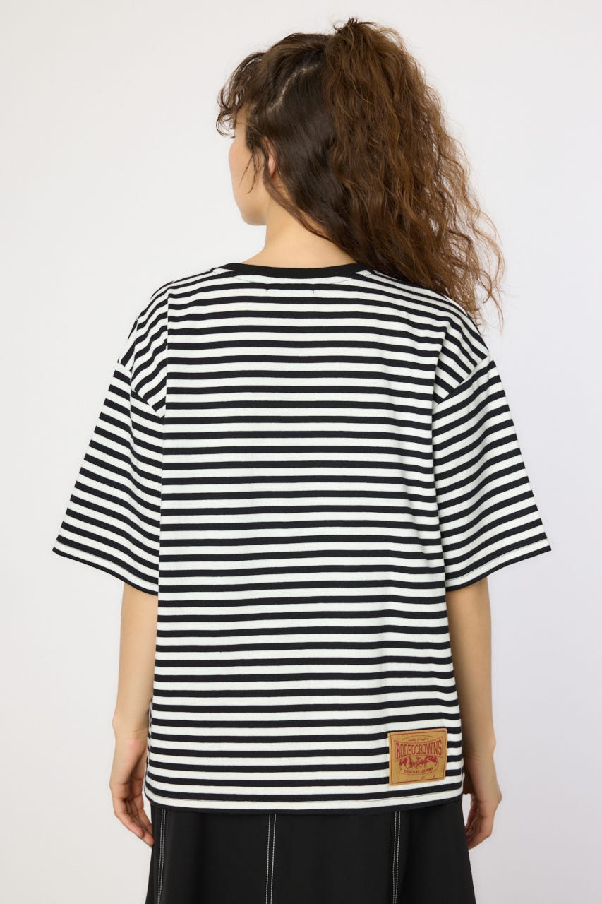 （UNISEX）【WEB限定】デニムポケットパッチTシャツ 柄BLK FREE
