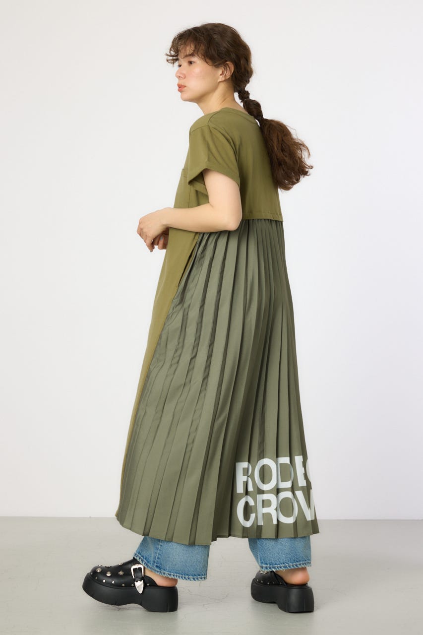 【WEB限定】バックプリーツマキシワンピース KHA FREE