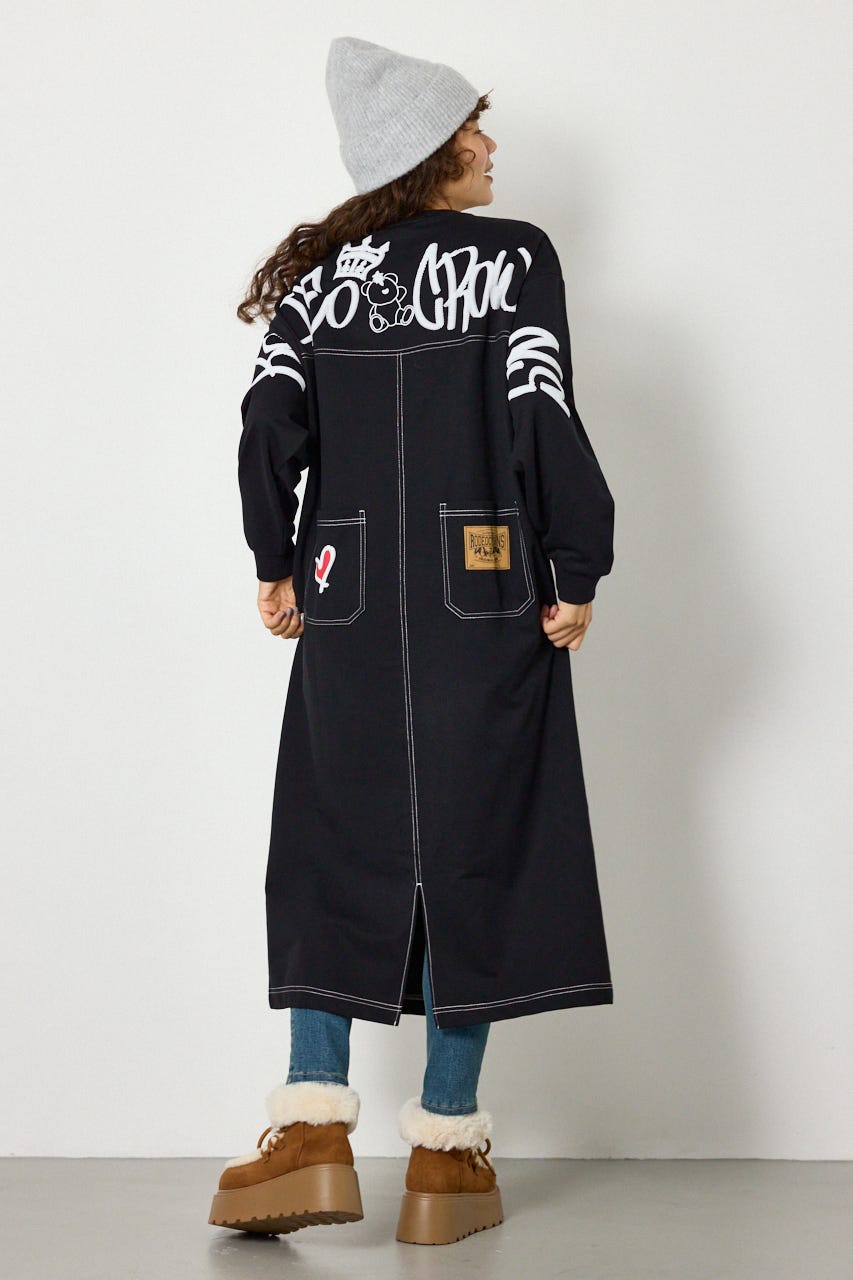 【WEB限定】BRIDGE BEAR カラーステッチワンピース