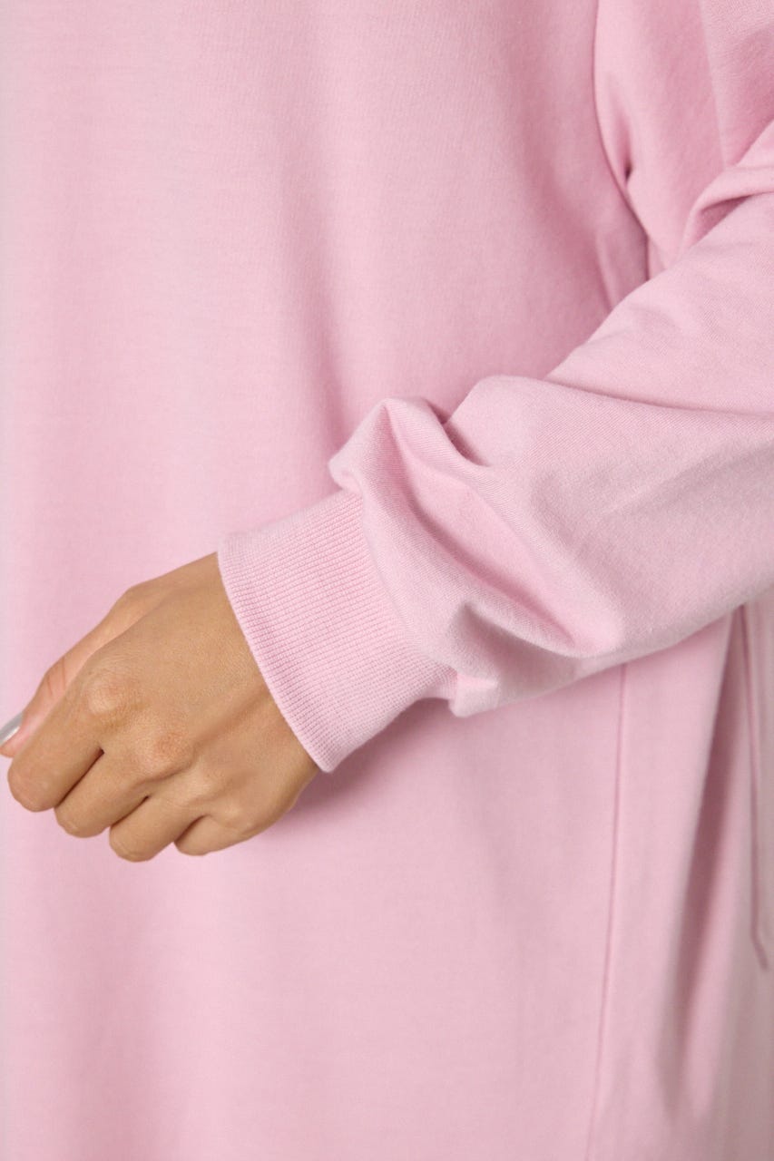 【WEB限定】BRIDGE BEAR カラーステッチワンピース L/PNK FREE