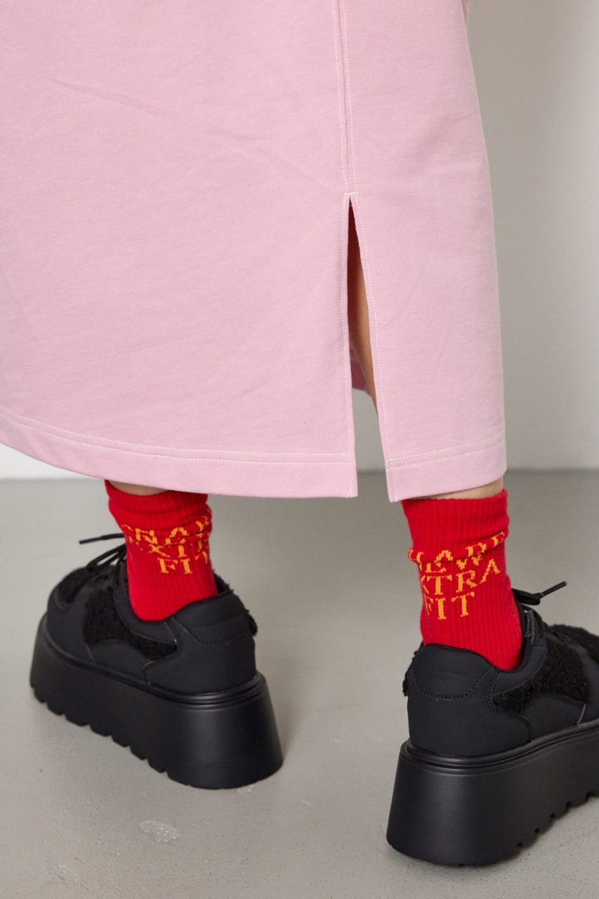 【WEB限定】BRIDGE BEAR カラーステッチワンピース L/PNK FREE