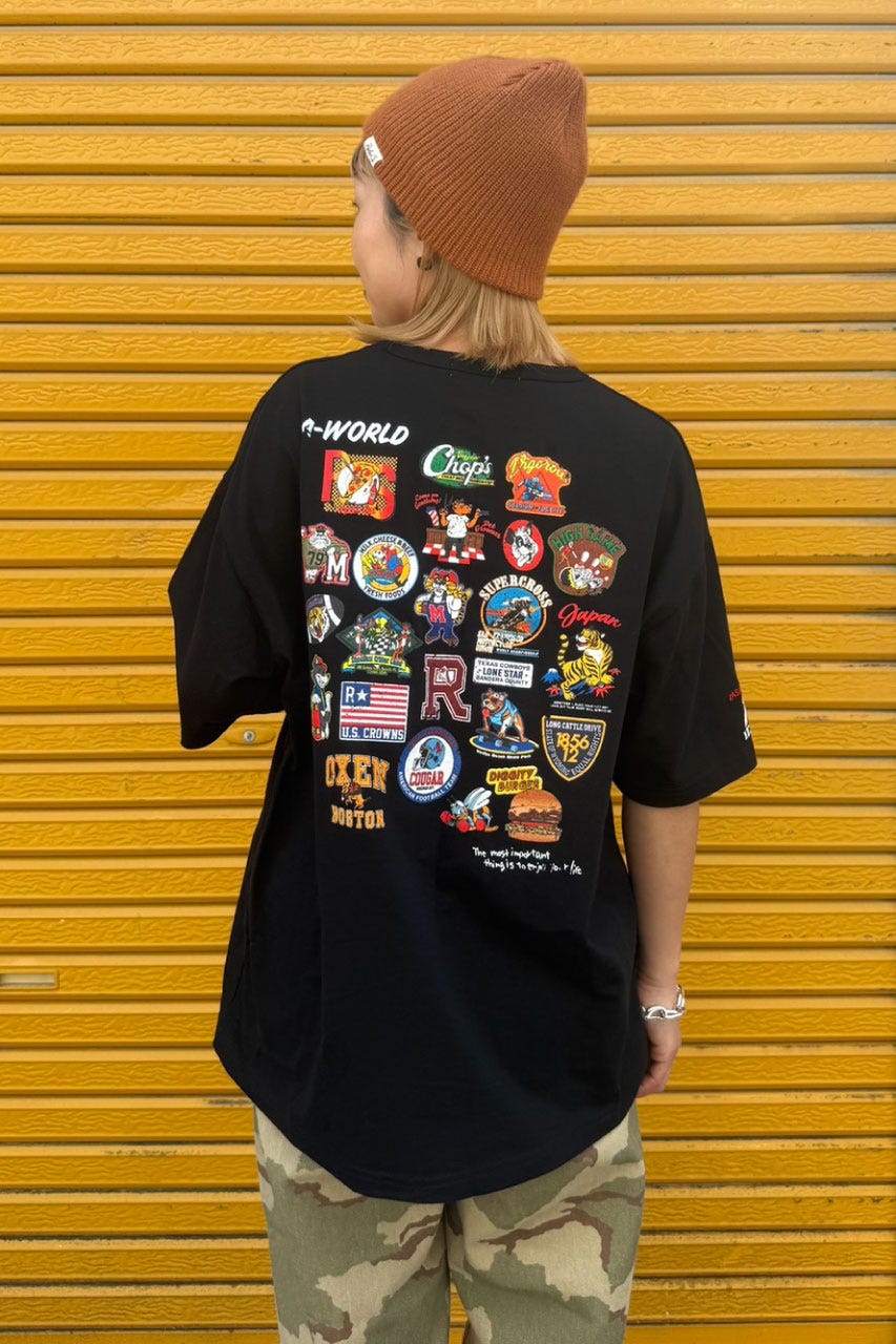 【WEB・一部店舗限定】ASPR history Tシャツ BLK FREE