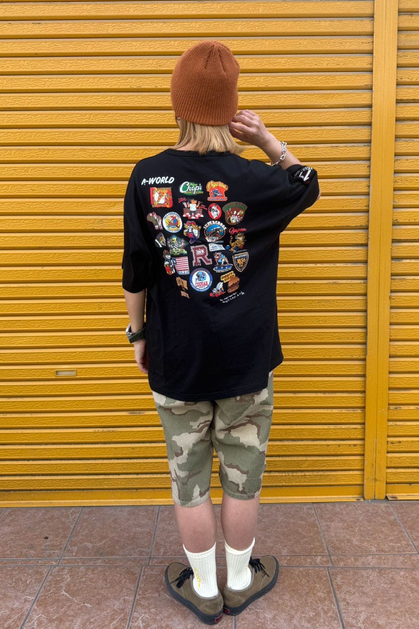 【WEB・一部店舗限定】ASPR history Tシャツ BLK FREE