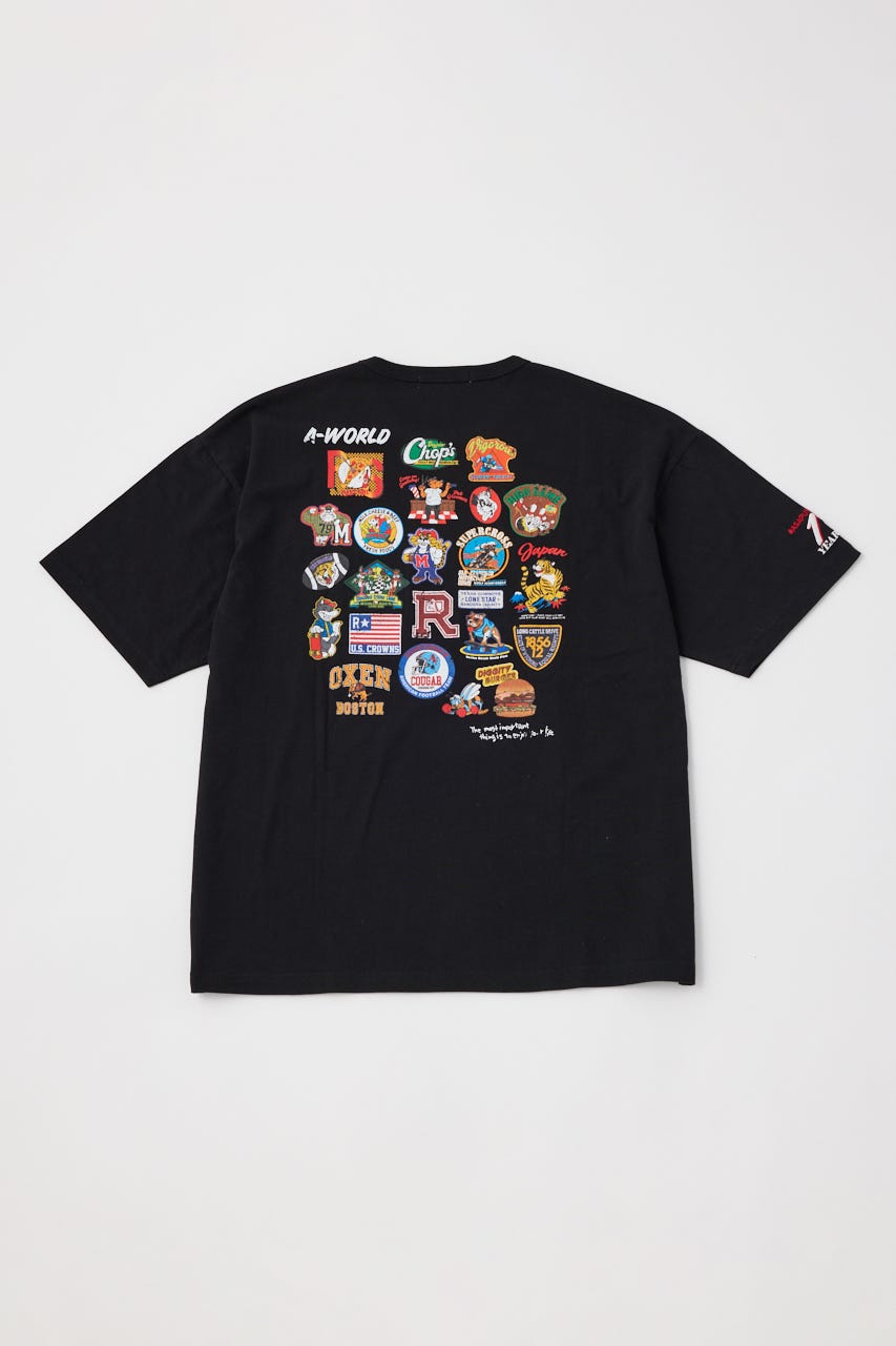 【WEB・一部店舗限定】ASPR history Tシャツ BLK FREE