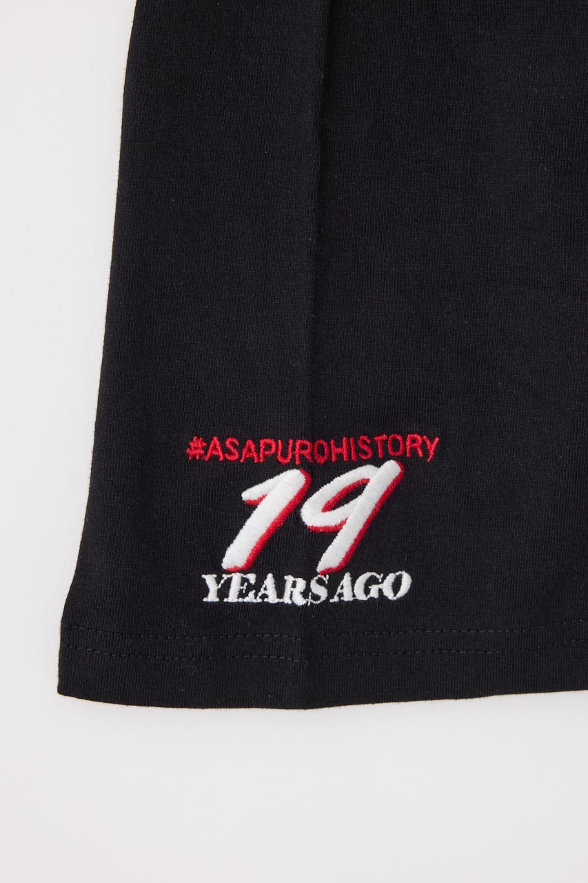 【WEB・一部店舗限定】ASPR history Tシャツ BLK FREE