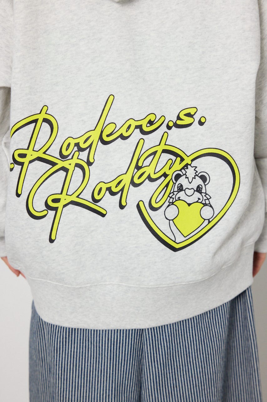（UNISEX）【WEB限定】RODDY 0528 ジップパーカー L/T.GRY FREE