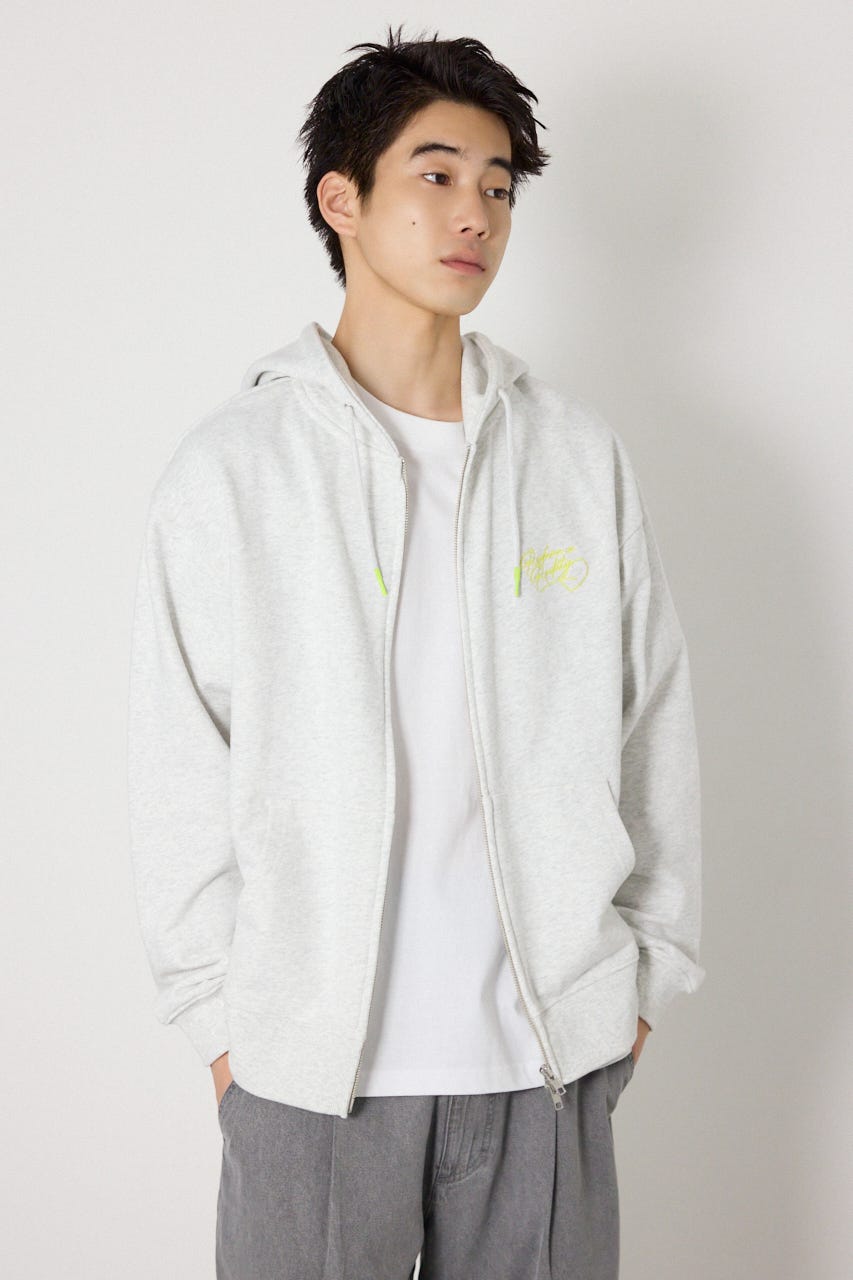 （UNISEX）【WEB限定】RODDY 0528 ジップパーカー L/T.GRY FREE