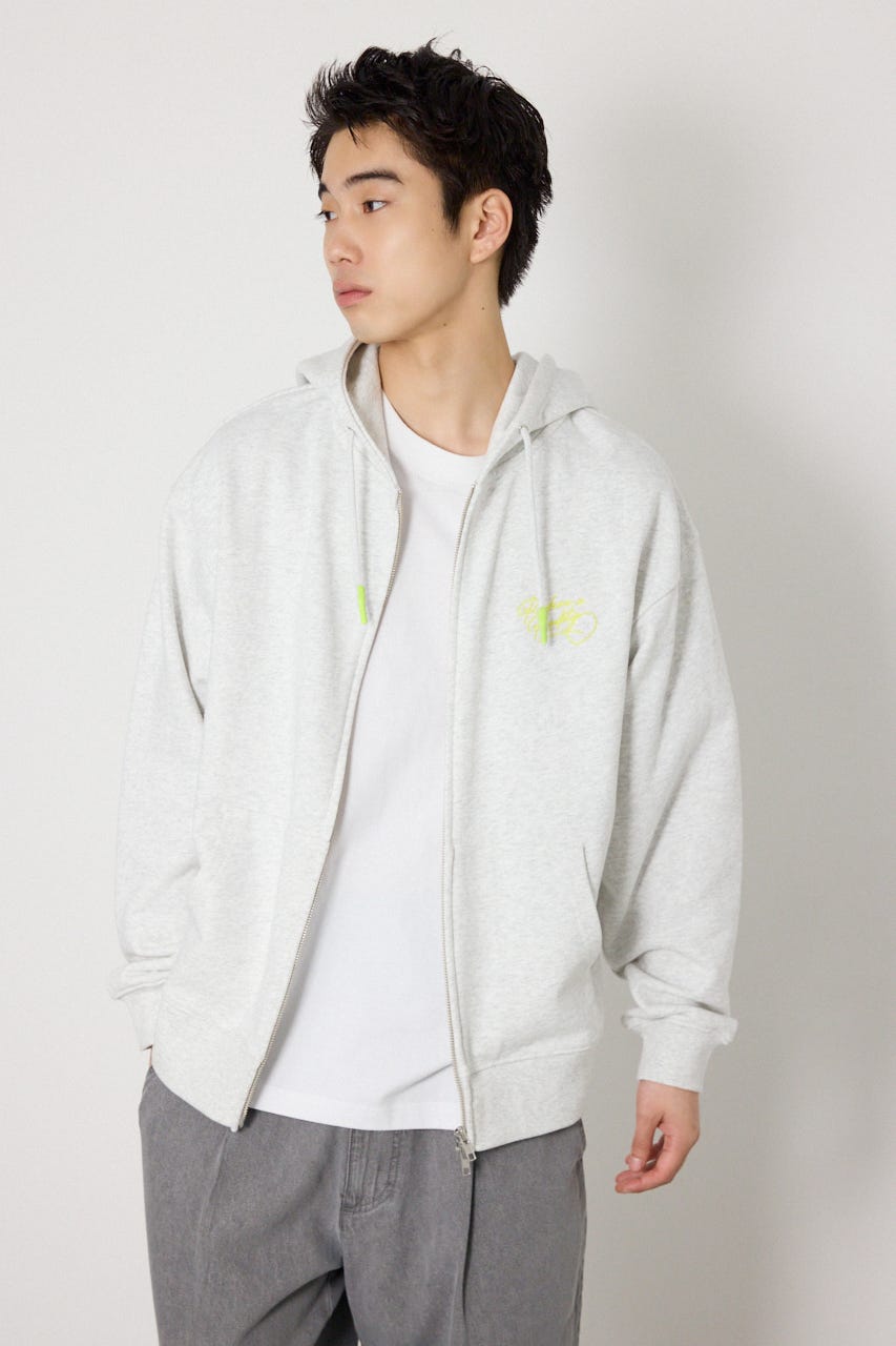 （UNISEX）【WEB限定】RODDY 0528 ジップパーカー L/T.GRY FREE