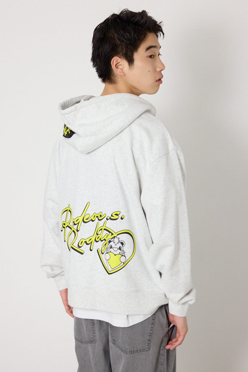 （UNISEX）【WEB限定】RODDY 0528 ジップパーカー L/T.GRY FREE