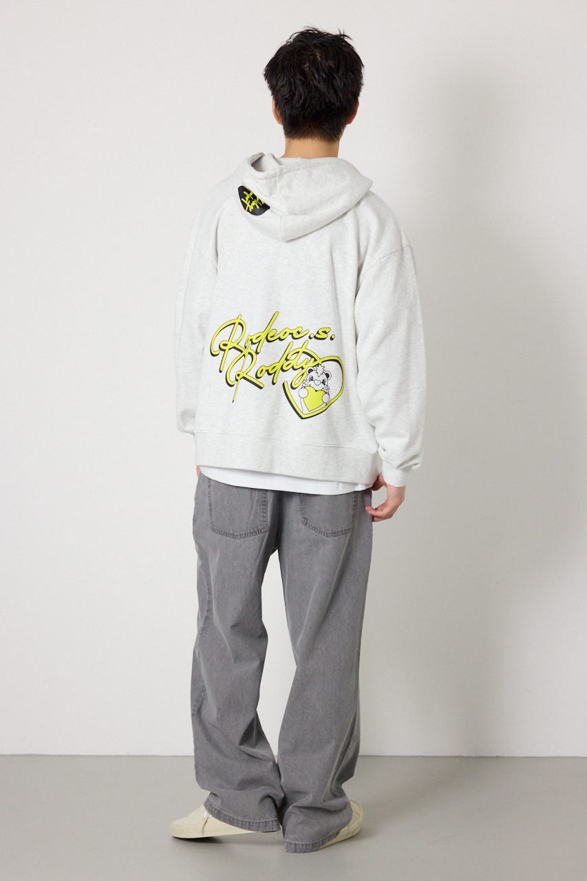 （UNISEX）【WEB限定】RODDY 0528 ジップパーカー L/T.GRY FREE