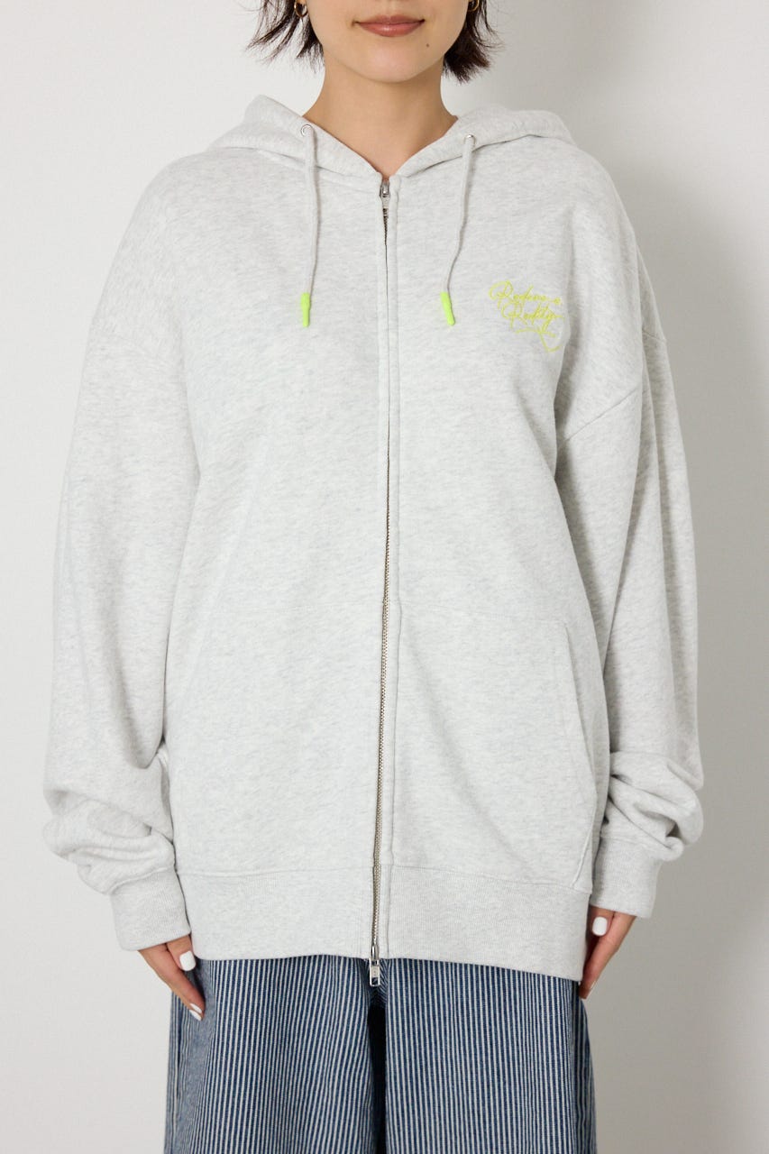 （UNISEX）【WEB限定】RODDY 0528 ジップパーカー L/T.GRY FREE