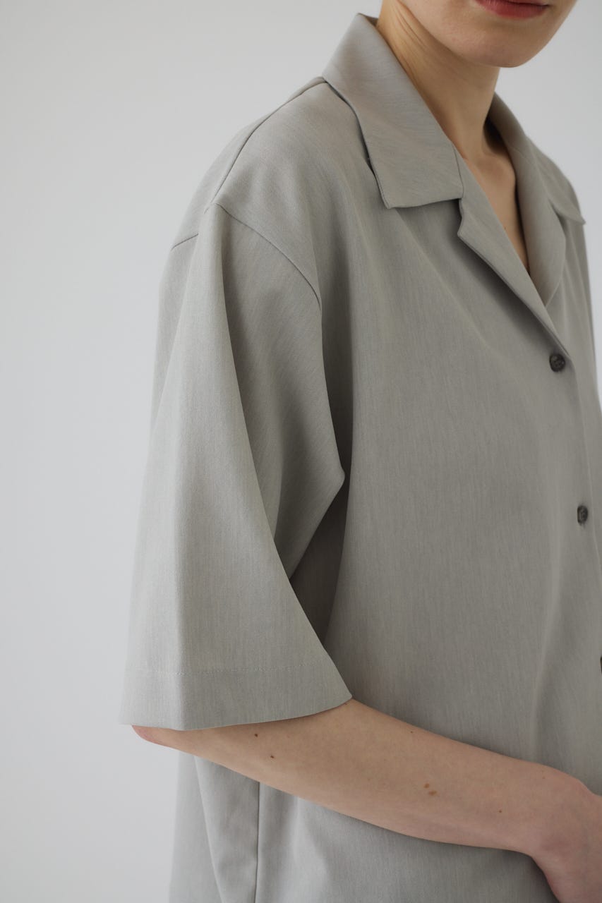 RIM.ARK（リムアーク）の「Open collar sheer SH（シャツ